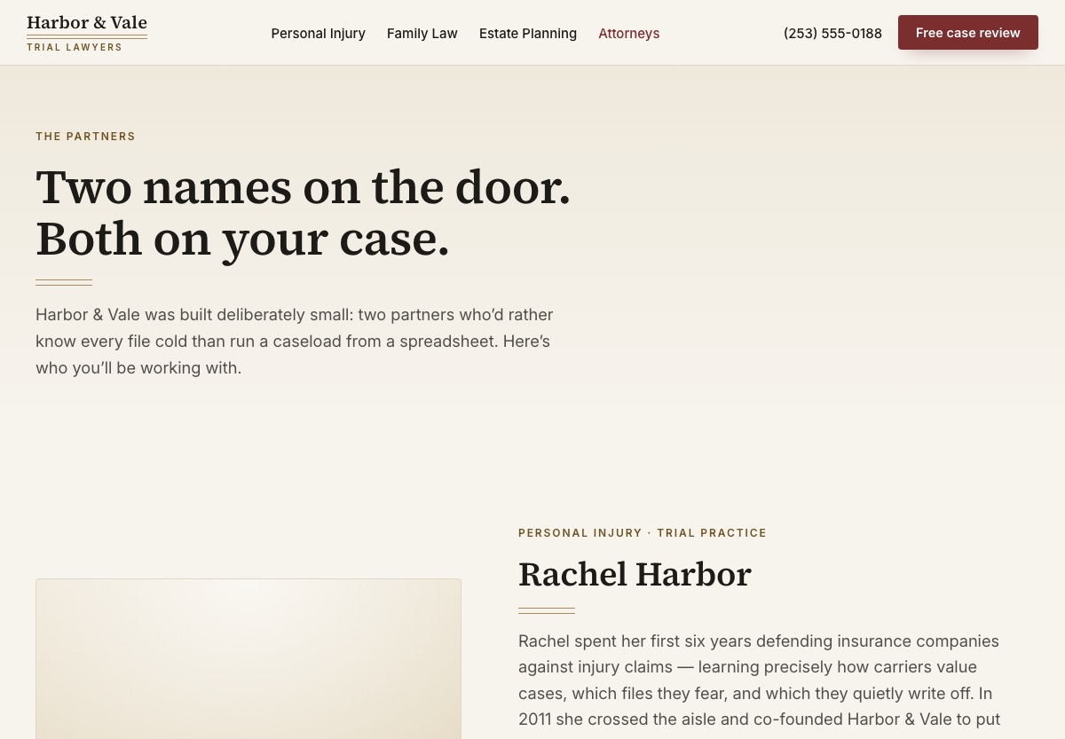 Attorney profiles